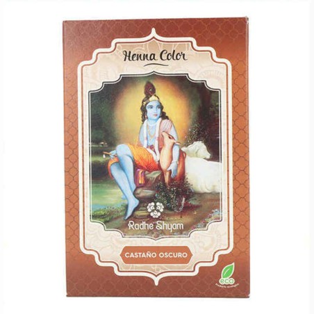 Semi-permanent Colourant Henna Radhe Shyam Shyam Henna Light Brown (10
