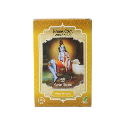 Demi-permanentes Färbemittel Henna Radhe Shyam Shyam Henna Blond (100