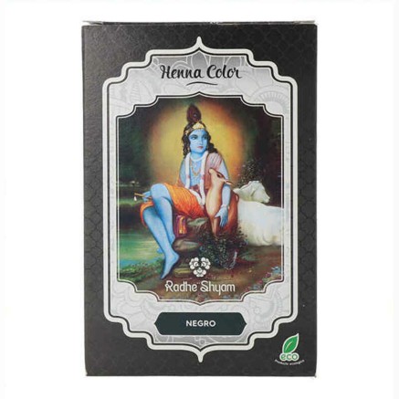Tintura Permanente Radhe Shyam Shyam Henna Henna In polvere Nero (100