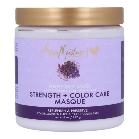 Masque pour cheveux Purple Rice Water Shea Moisture Moisture Purple (2