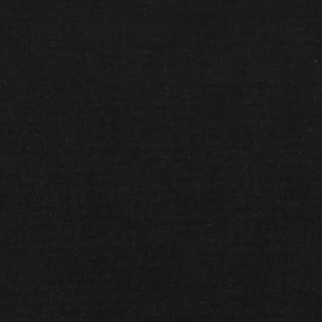 Cadre de lit à ressorts noir 180x200 cm tissu