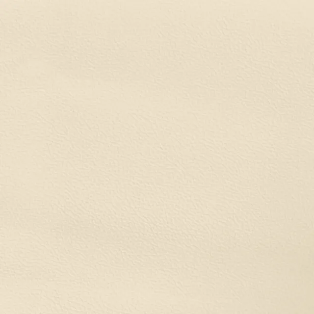 Cadre de lit à ressorts crème 90x200 cm similicuir