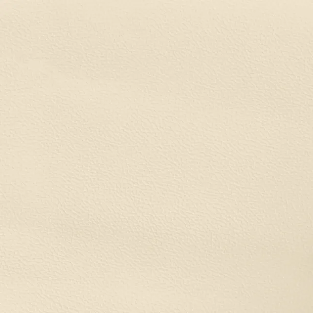 Cadre de lit à ressorts Crème 120x200 cm Similicuir