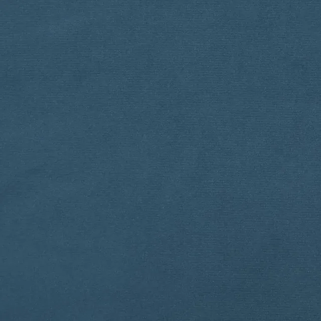 Cadre de lit à ressorts bleu foncé 160x200 cm velours