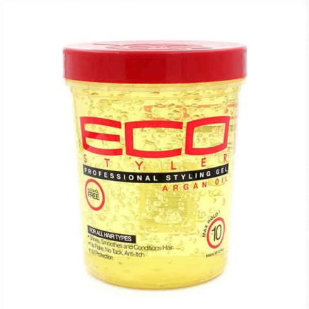 Gel a Fissaggio Medio Eco Styler Styler Styling 946 ml Olio d'Argan