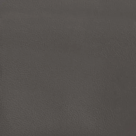 Cadre de lit à ressorts gris 100x200 cm similicuir