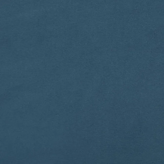 Cadre de lit à ressorts bleu foncé 90x200 cm velours