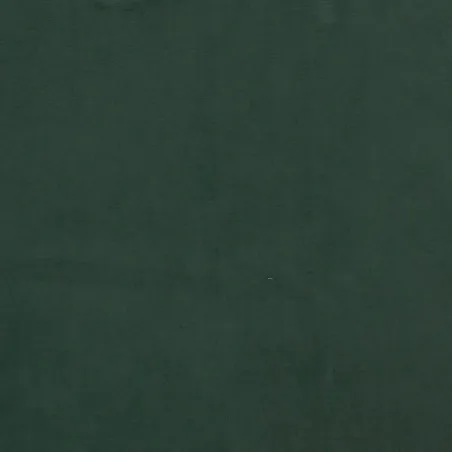 Cadre de lit à ressorts vert foncé 200x200 cm velours