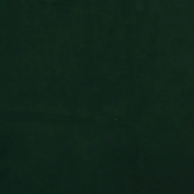 Fauteuil à bascule à oreilles en velours vert foncé bois massif