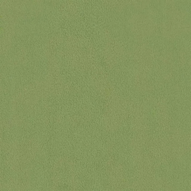 Fauteuil à bascule à oreilles en velours vert clair bois massif