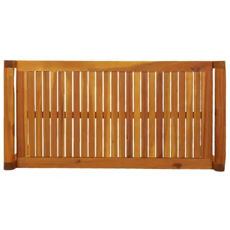 Salon de jardin 2 pcs avec coussins gris foncé Bois massif