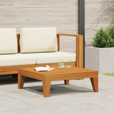 Table de jardin 68,5x68,5x24 cm Bois d'acacia massif