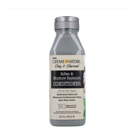 Acondicionador Clay & Charcoal Moisture Replenish Creme Of Nature (355