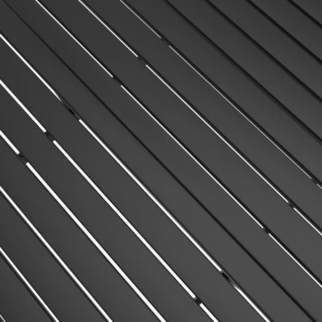 Table de jardin Anthracite 140x80x72 cm Acier