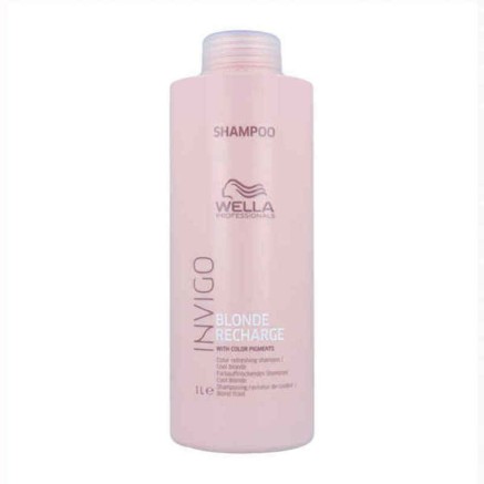 Shampoo voor blond of grijs haar Invigo Blonde Recharge Wella 6394 (10