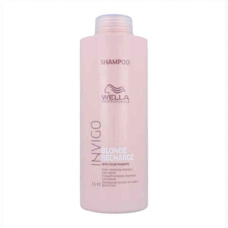 Shampoo per Capelli Biondi o Brizzolati Invigo Blonde Recharge Wella 6