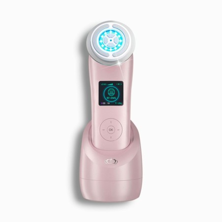Masseur Facial avec Radiofréquence, Photothérapie et Électrostimula