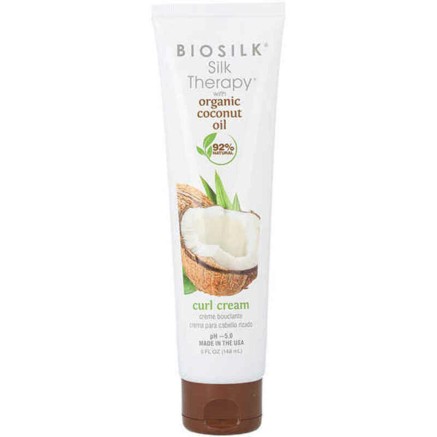 Styling Crème Farouk Biosilk Silk Therapy Coconut Oil Krullend Haar (