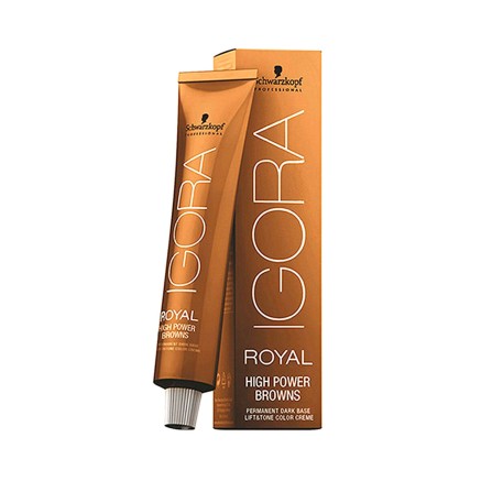 Tinte Permanente Igora Royal Hight Power Browns Schwarzkopf B-33 (60 m