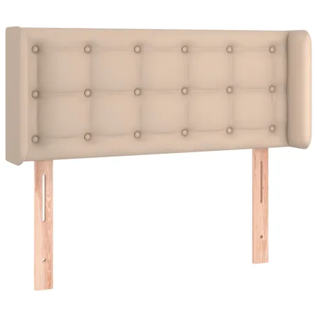 Tête de lit à LED Cappuccino 93x16x78/88 cm Similicuir