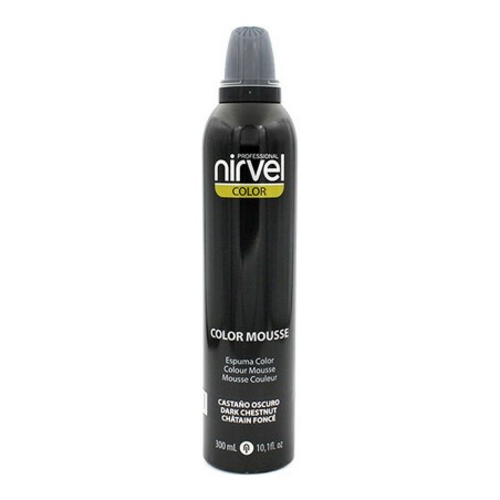Volumengebender Schaum Color Mousse Nirvel Color Mousse Dunkles Kastan