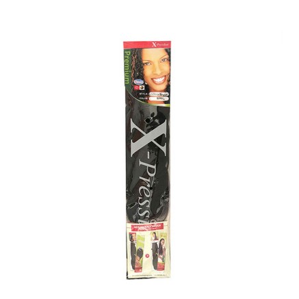Haarextensies X-Pression 1b/VIOLETA Nº 1b/pur