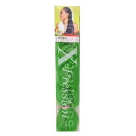 Extensions pour les Cheveux  X-Pression       Vert