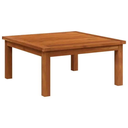 Table de salon de jardin 63x63x30 cm Bois solide d'acacia 2
