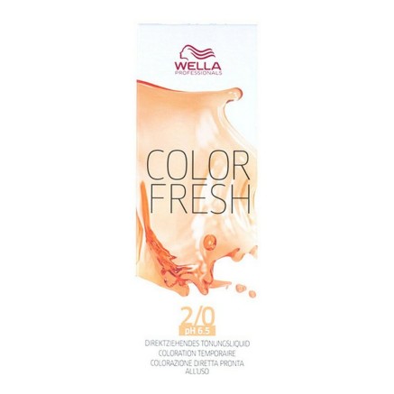 Tinte Semipermanente Color Fresh Wella 8005610584386 Nº 2/0 (75 ml) 2