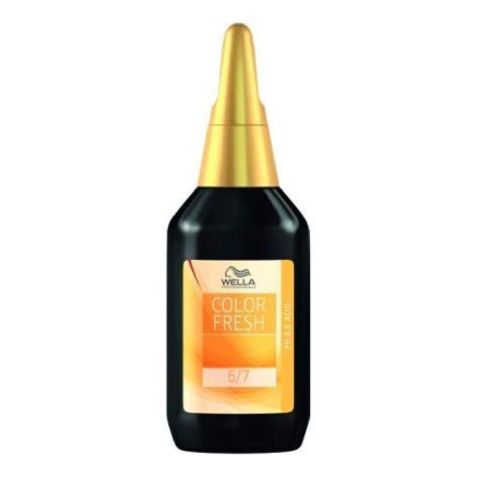 Tintura Semipermanente Color Fresh Wella Color Fresh Nº 4/07 (75 ml)