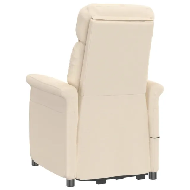 Fauteuil inclinable électrique Beige Microfibre