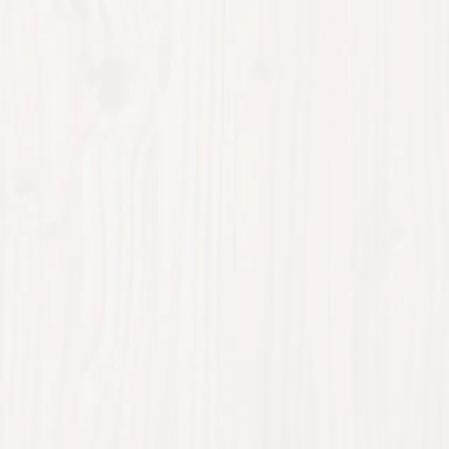 Ensemble de bar 9 pcs Blanc Bois de pin massif