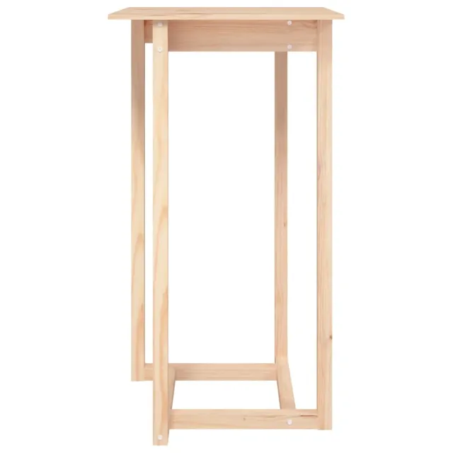 Ensemble de bar 3 pcs Bois de pin massif