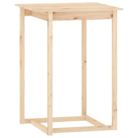 Ensemble de bar 5 pcs Bois de pin massif
