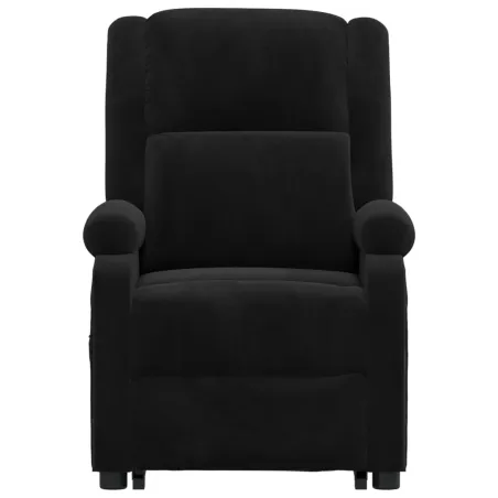 Fauteuil noir velours