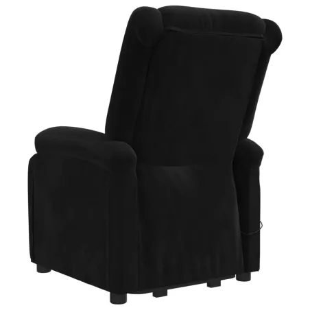 Fauteuil noir velours