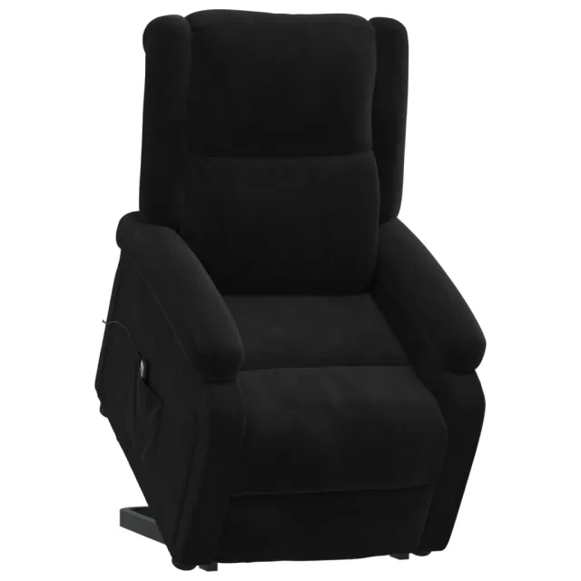 Fauteuil noir velours