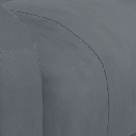 Fauteuil de massage Gris foncé Velours