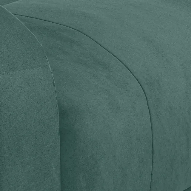 Fauteuil de massage Vert foncé Velours