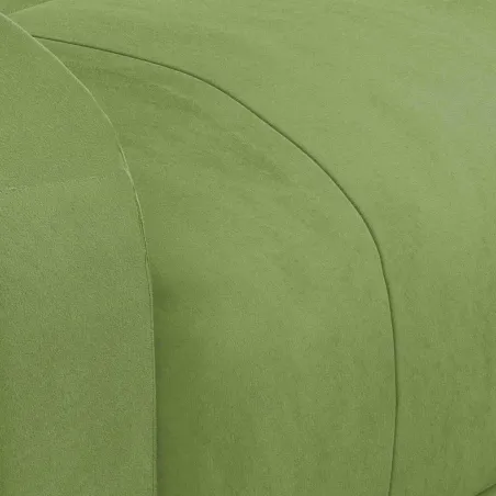 Fauteuil de massage Vert clair Velours