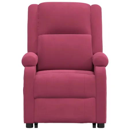Fauteuil de massage Rouge bordeaux Velours