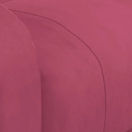 Fauteuil de massage Rouge bordeaux Velours