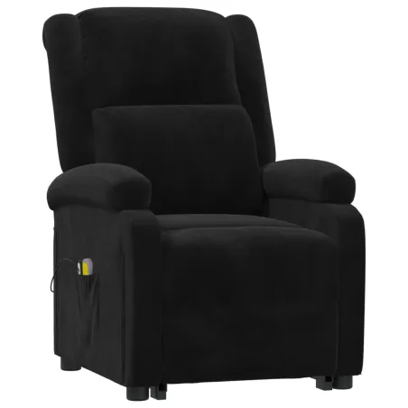 Fauteuil de massage Noir Velours