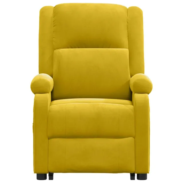 Fauteuil de massage Jaune Velours