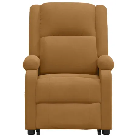 Fauteuil de massage Marron Velours