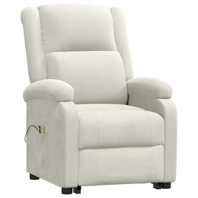 Fauteuil de massage Crème Velours