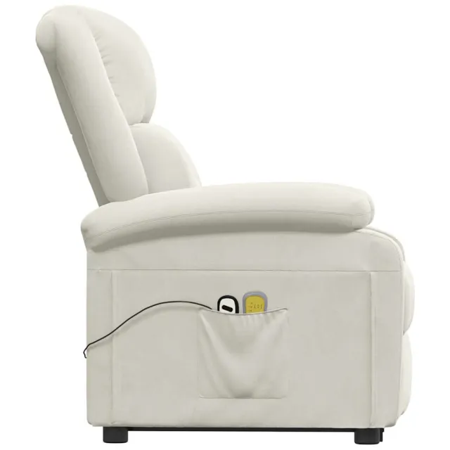 Fauteuil de massage Crème Velours