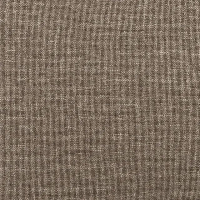 Cadre de lit sans matelas taupe 120x200 cm tissu