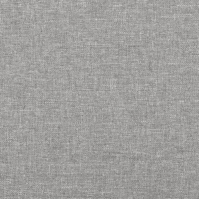 Cadre de lit sans matelas gris clair 90x190 cm tissu