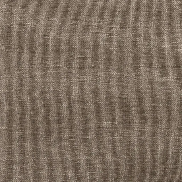 Cadre de lit sans matelas taupe 90x200 cm tissu